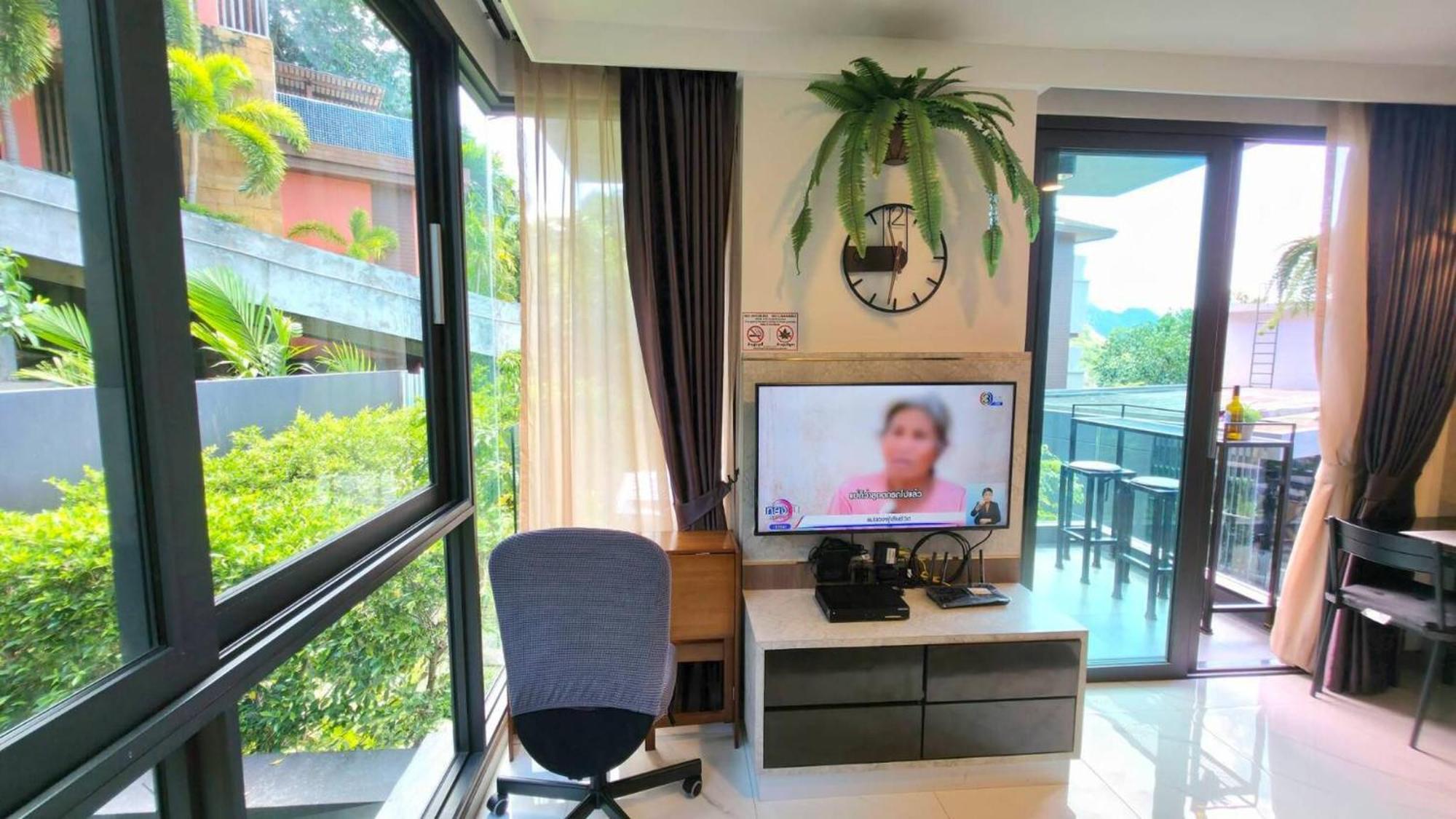 Room In Apartment - A301- Forest View Corner Unit 1Br-1Bath Ao Nang Dış mekan fotoğraf
